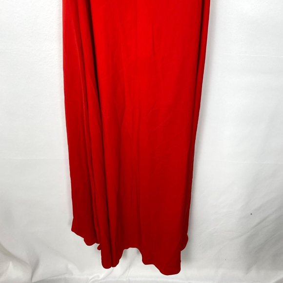 NWT Ali & Jay Bohemian Rhapsody Sleeveless Maxi Dress Gown Red XS - Picture 7 of 9